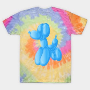 Blue Poodle T-Shirt